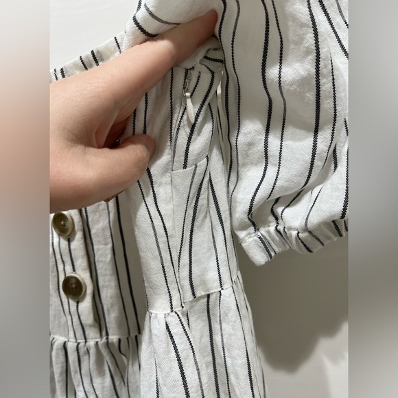 Anthropologie Afternoon Lolita striped midi dress. Size 8. EUC - Picture 8 of 10